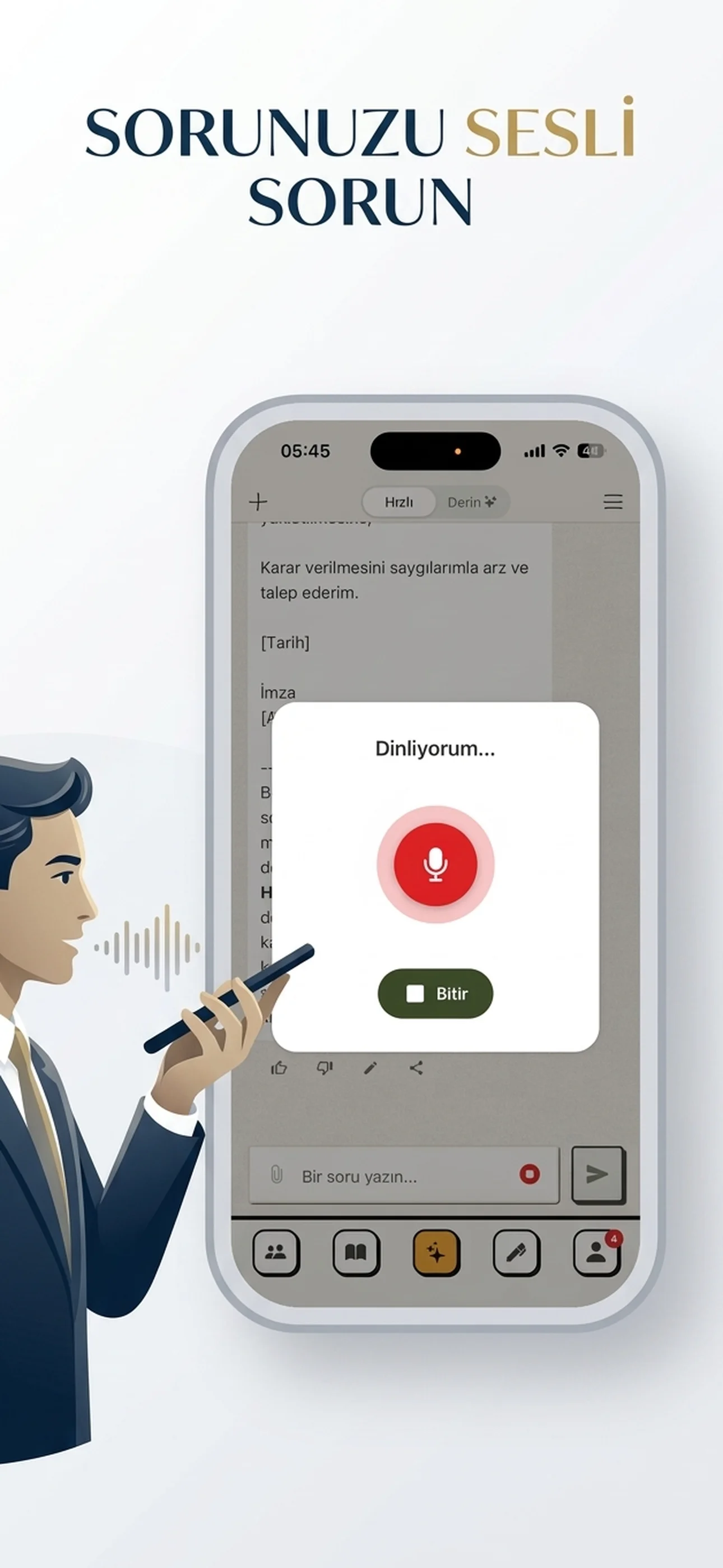 Avukatım YZ Ekran Görüntüsü 4